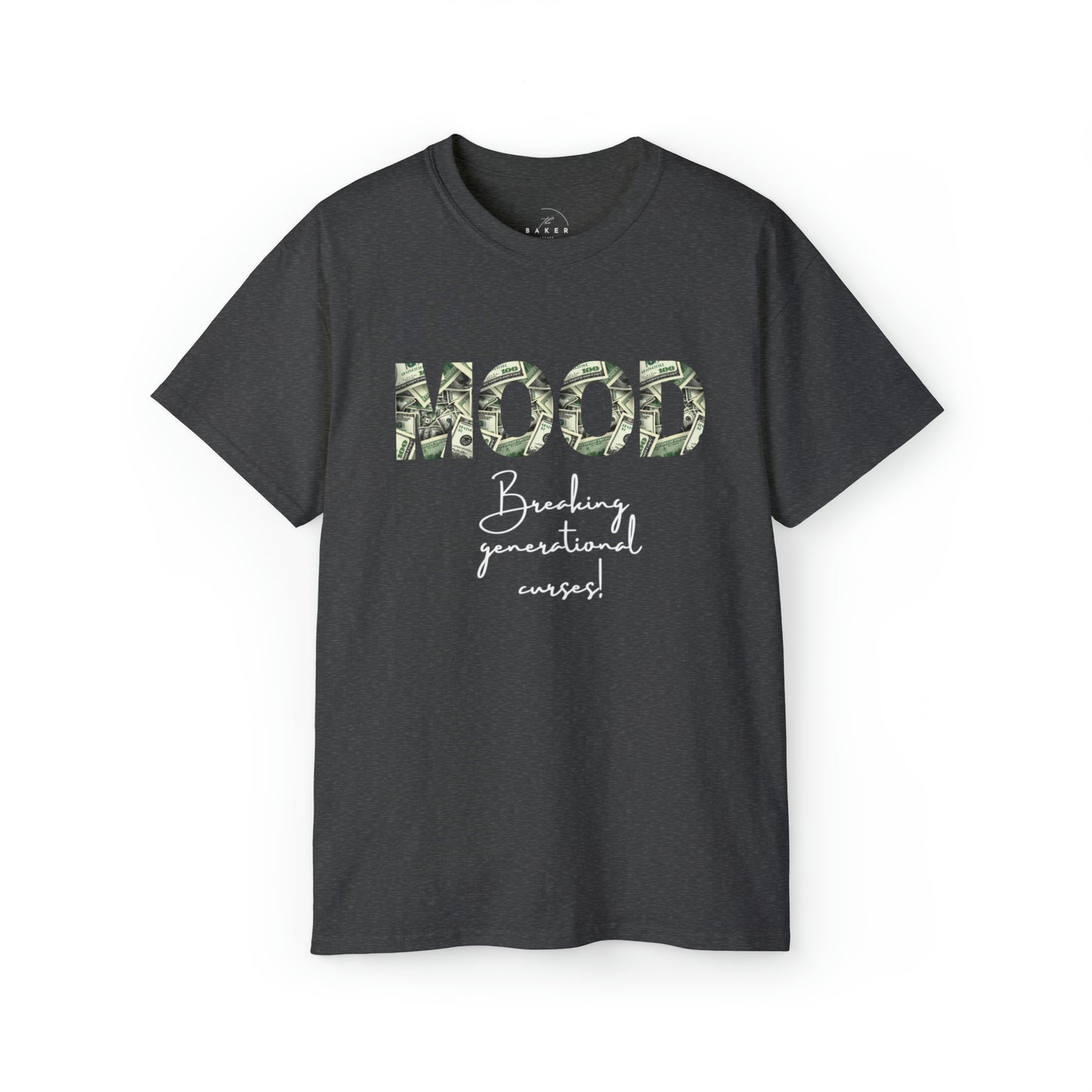 MOOD Breaking Generational Curses Shirt - Wealthy Vibes Short Sleeve T-Shirt