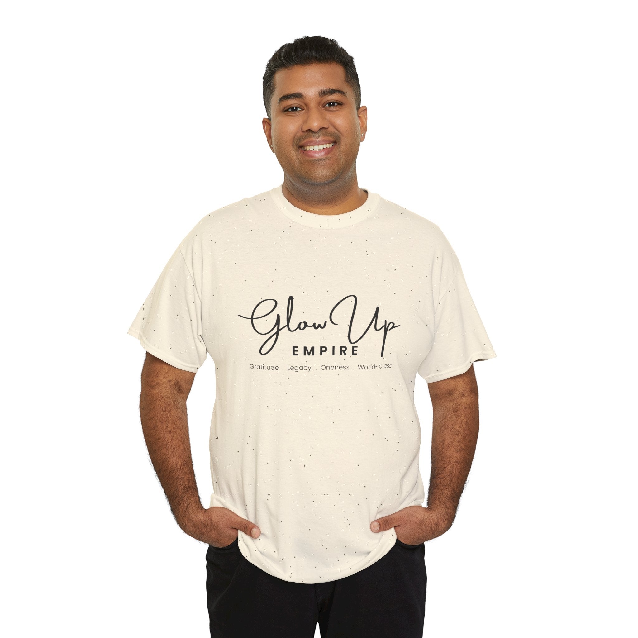 Glow Up Empire Graphic T‑Shirt