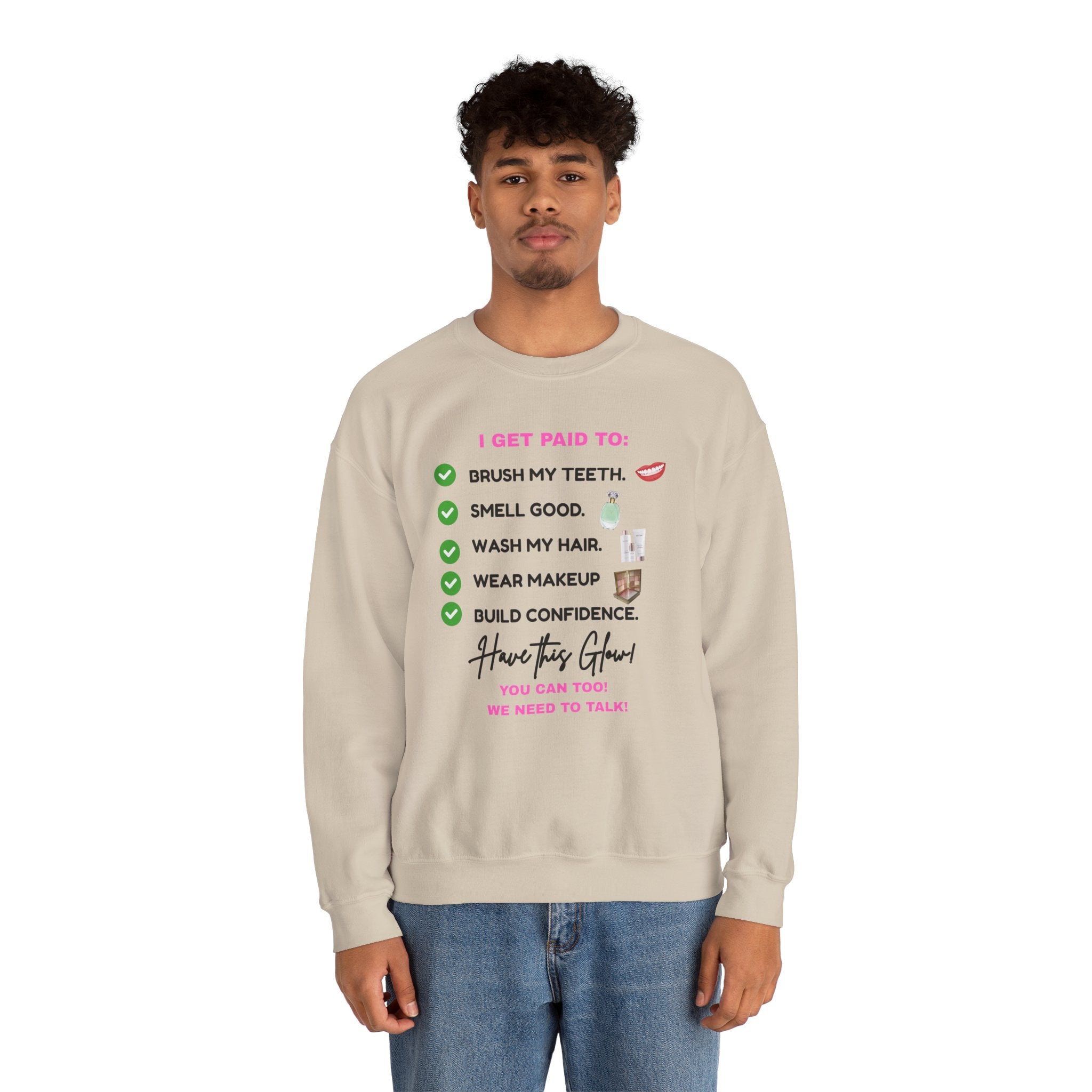Do you get paid to... Unisex Heavy Blend™ Crewneck Sweatshirt