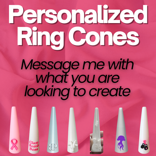 Custom Personalized Ring Cone