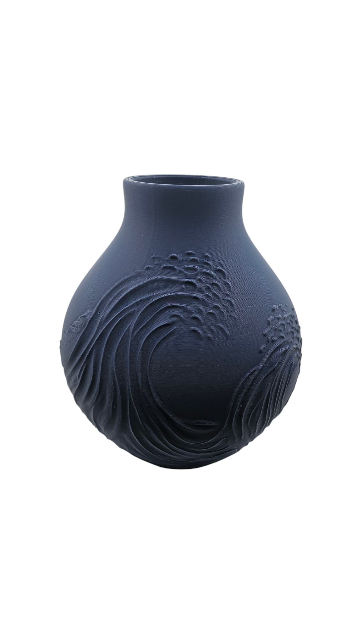 Tidal Elegance - Unique Decorative Vase for Home Decor - 3D Print Centerpiece- Used for Faux, Dried and Preserved Flowers & Plants