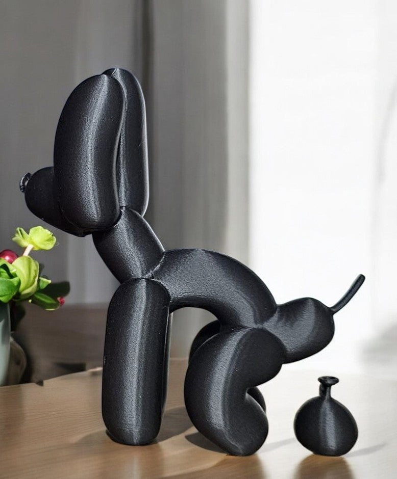 Pooping Balloon Dog Figurine Statue Sculpture | The Gift | As seen on Tik Tok, 3D printed Animal, Dog Lover, ornament, decor, funny - Danielle and Jason Baker LLC - Danielle Baker's Boutique