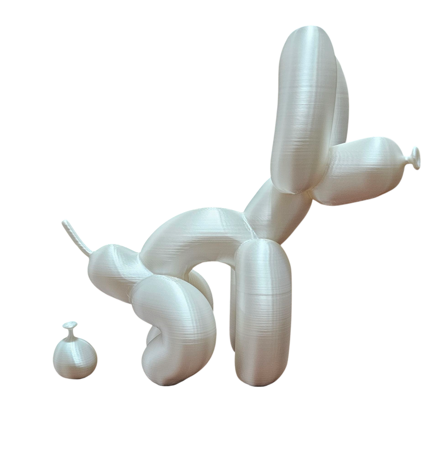 Pooping Balloon Dog Figurine Statue Sculpture | The Gift | As seen on Tik Tok, 3D printed Animal, Dog Lover, ornament, decor, funny