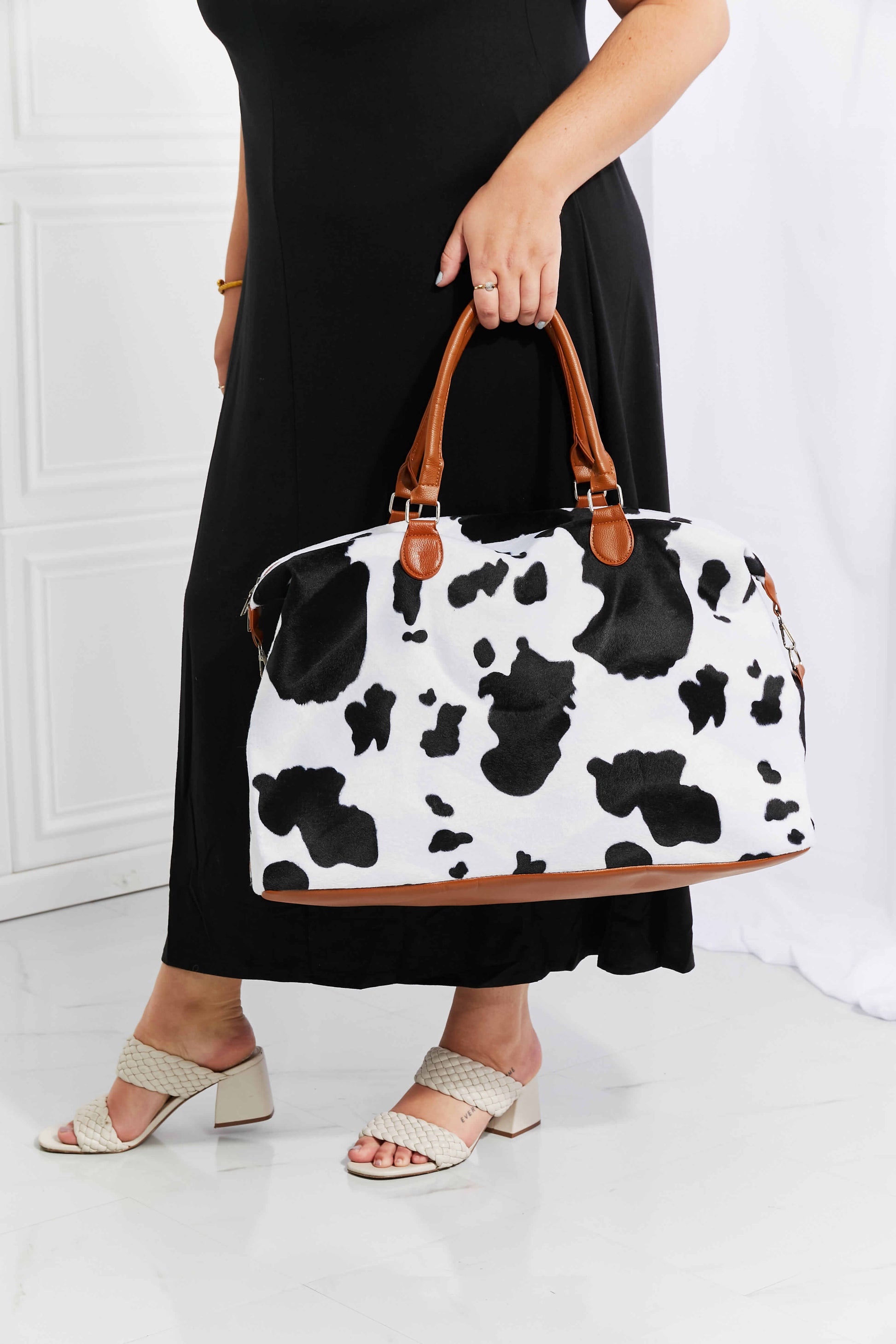 Animal Print Plush Weekender Bag - Danielle and Jason Baker LLC - Danielle Baker's Boutique