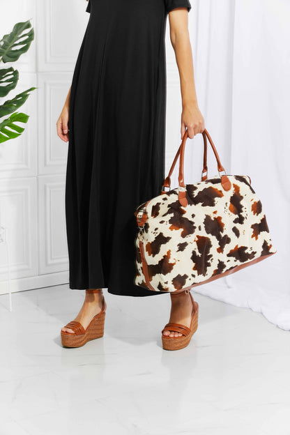 Animal Print Plush Weekender Bag - Danielle and Jason Baker LLC - Danielle Baker's Boutique