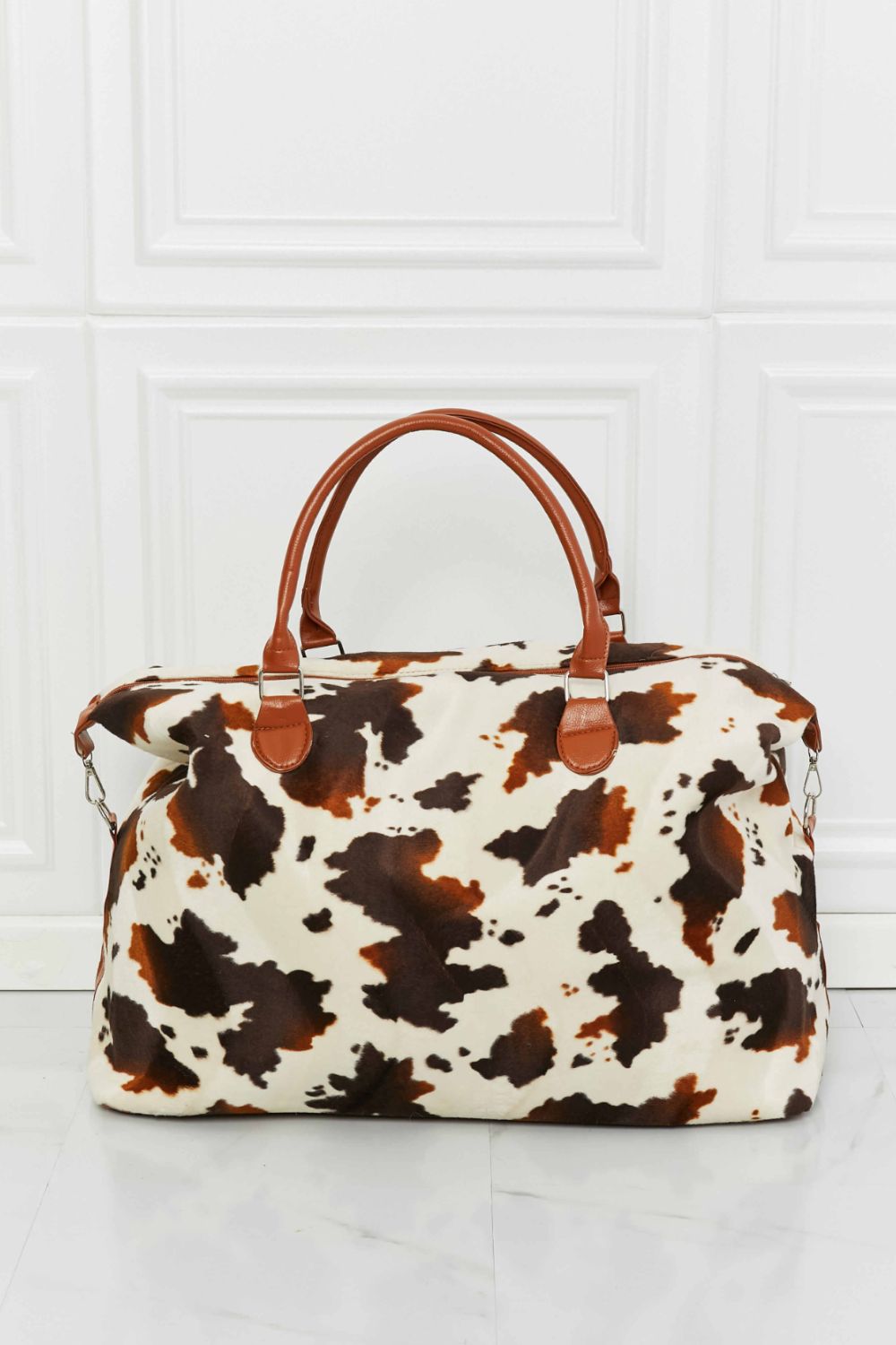 Animal Print Plush Weekender Bag - Danielle and Jason Baker LLC - Danielle Baker's Boutique