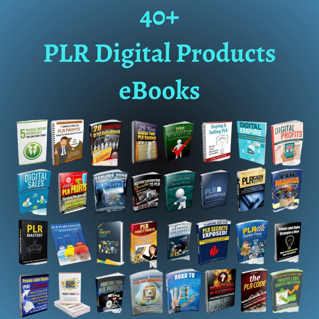 PLR Reseller Super Pack | Learn How to Resell Digital PLR & MRR Products | eBooks | Video Courses | Audio Courses