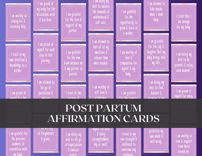 PLR Pregnancy Planner & 275 Post Partum Affirmation Cards Bundle - Private Label Rights - White Label - Resell for 100% Profit